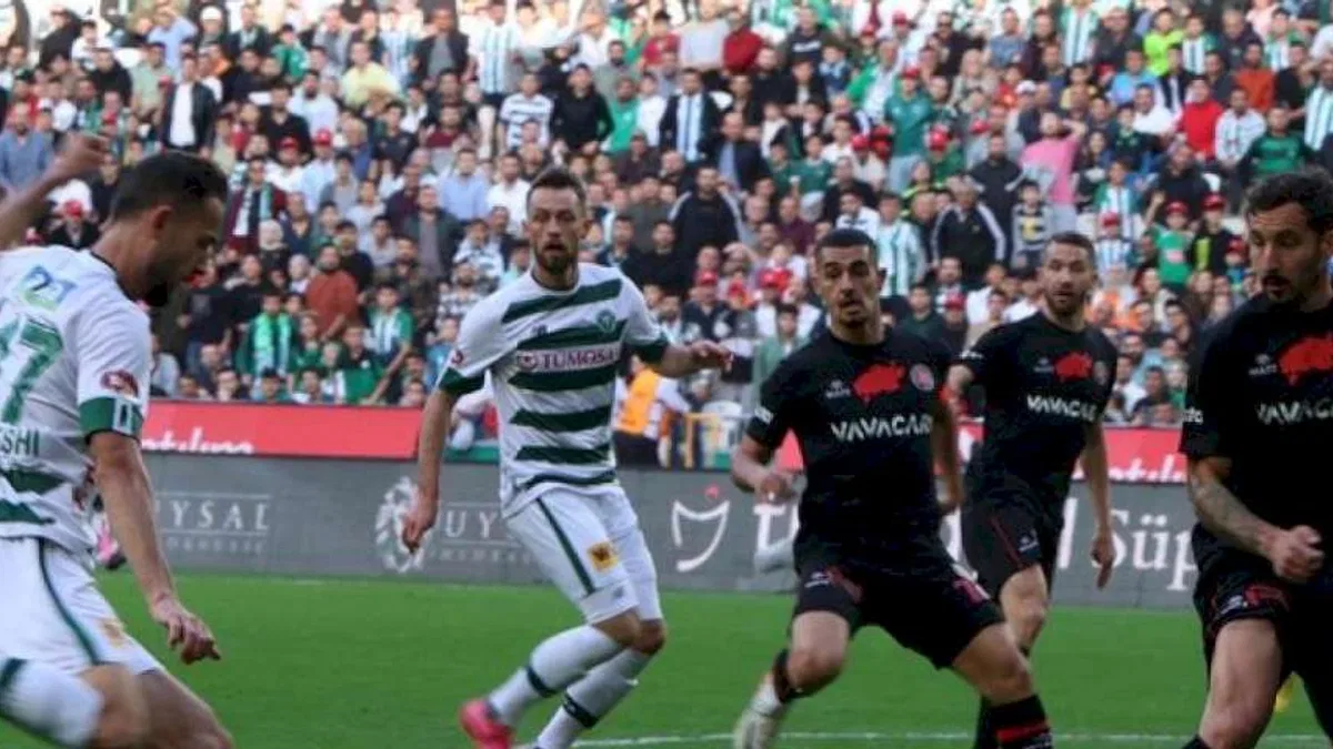 Konyaspor 1-1 Fatih Karagümrük (Maç Sonucu) Konya'da kazanan çıkmadı!