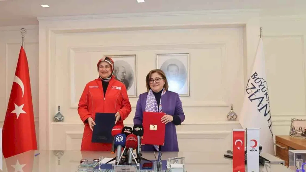 Gaziantep Büyükşehir ile Türk Kızılay'ından iş birliği