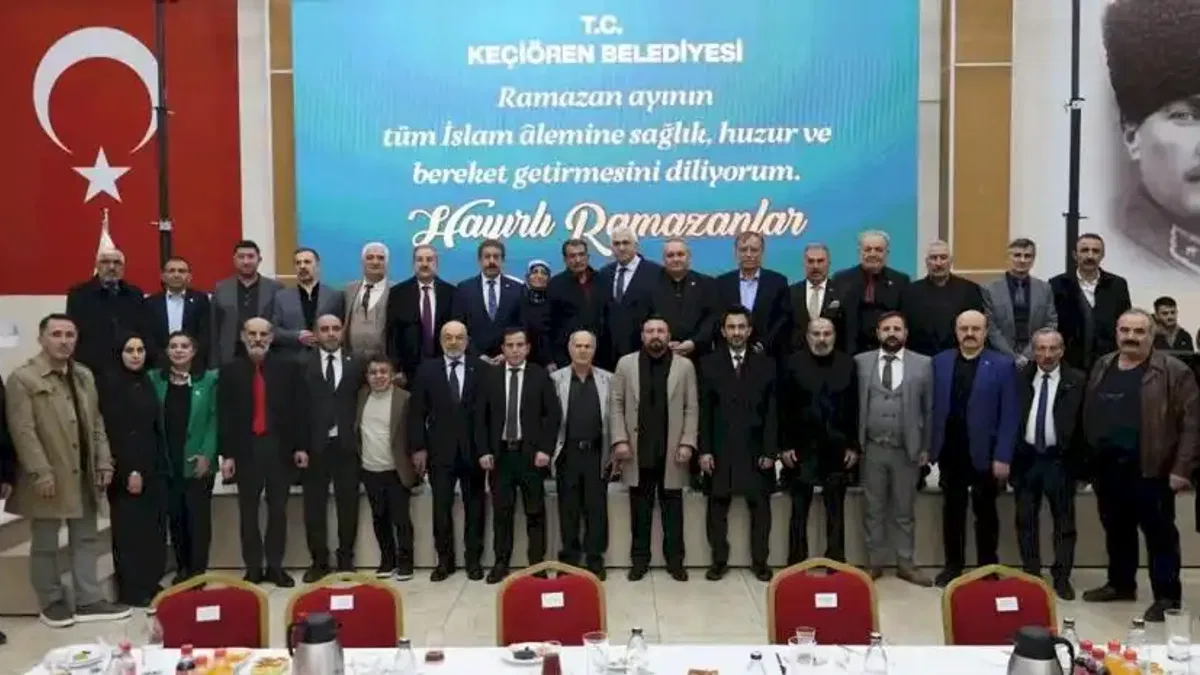 Ankara Keçiören’de Erzurumlular iftar sofrasında buluştu