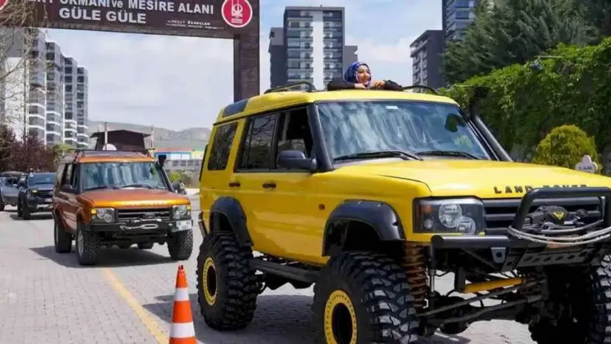 Ankara Keçiören’de özel bireylere özel offroad konvoyu