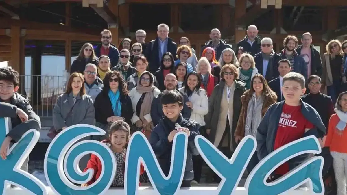 Yabancı Büyükelçiler ve eşleri Konya’ya hayran kaldı