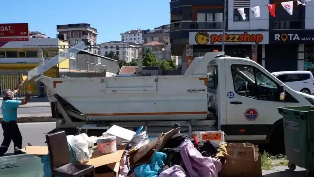 İstanbul Maltepe’de bayram temizliği