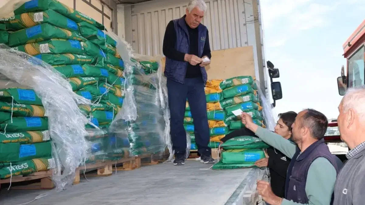 Kocaeli'de traktörler tarlalara indi, mısır ekimi başladı