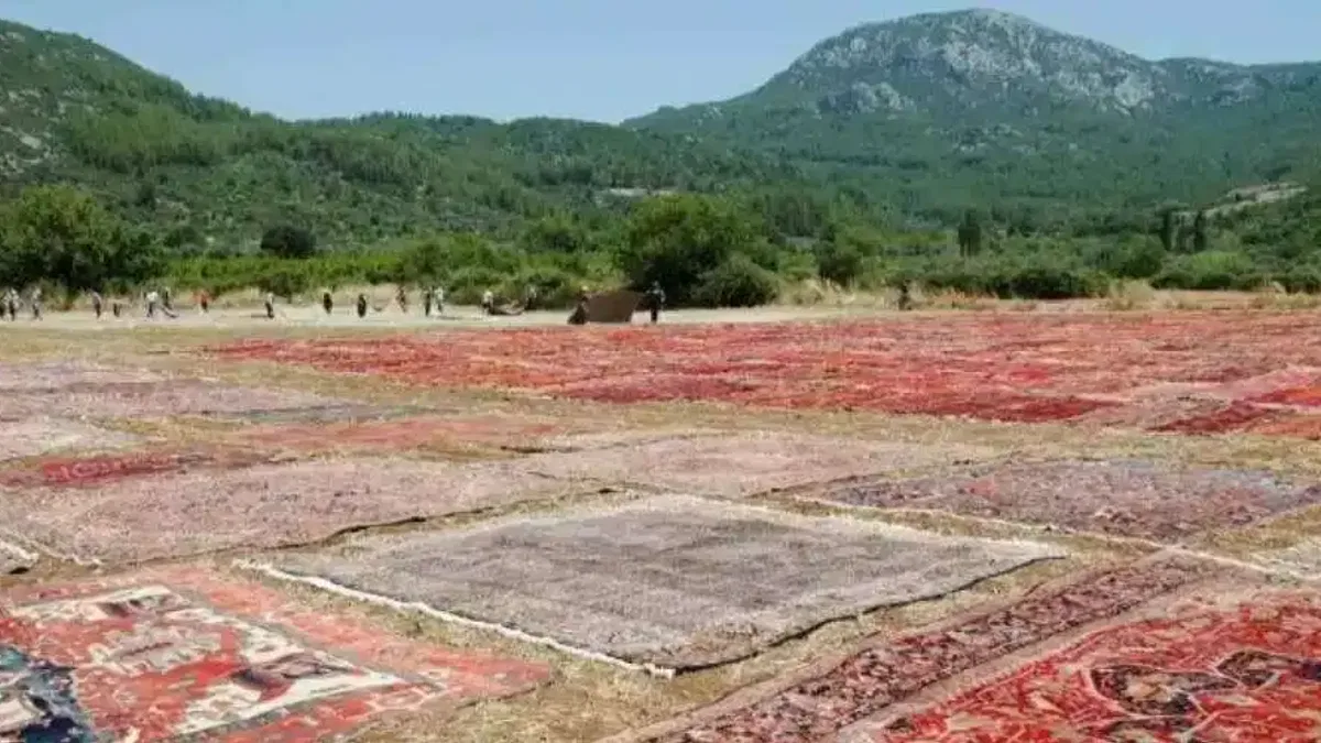Türk halısı uçuşa geçiyor!
