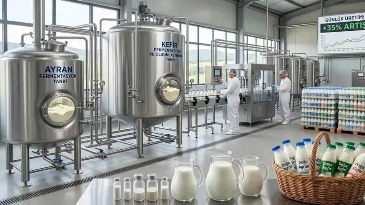 Ticari toplanan süt geriledi... Ayran ve kefir üretimi arttı
