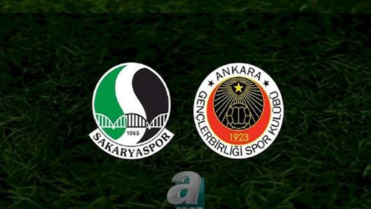 Sakaryaspor - Gençlerbirliği maçı ne zaman? Saat kaçta? Hangi kanalda? | Trendyol 1. Lig