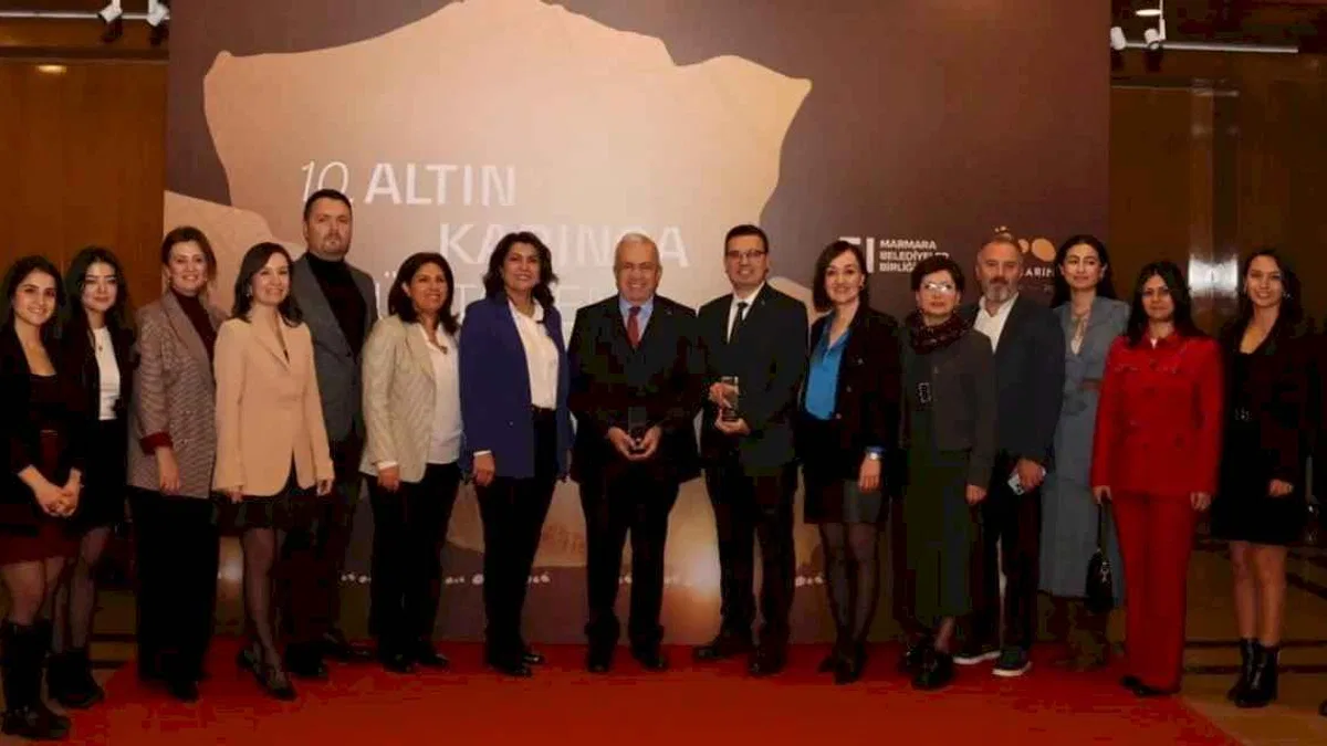 Marmara Belediyeler'den Nilüfer'in 2 projesine 'Altın Karınca' ödülü