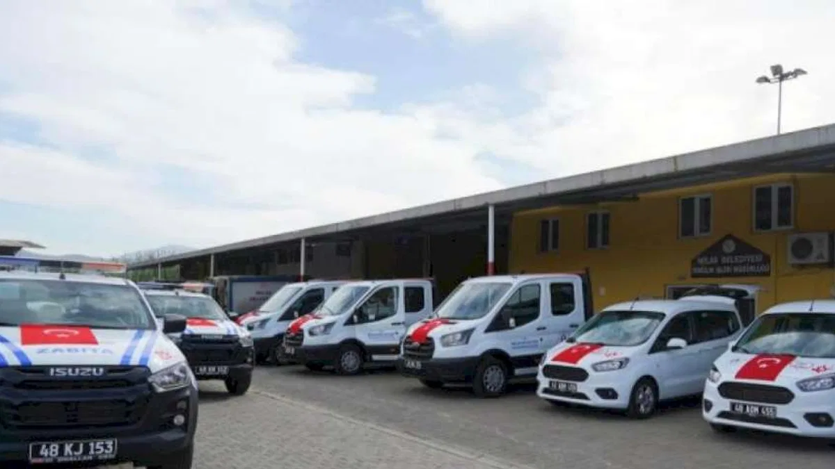 Milas araç filosunu güçlendirdi