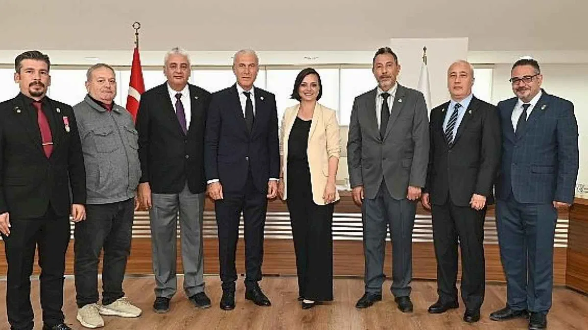 TEMAD tam kadro Başkan Helil Kınay'ı ziyaret etti