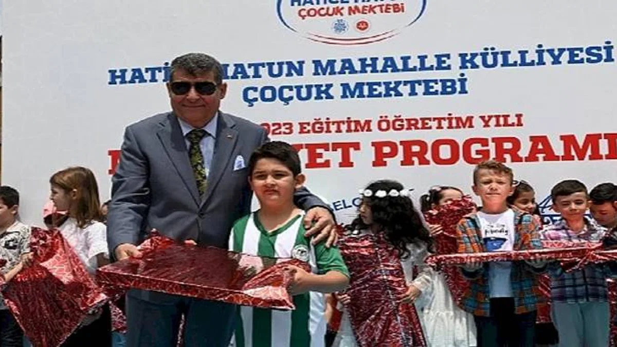Selçuklu Belediyesi Hatice Hatun Külliyesi Çocuk Mektebinde mezuniyet töreni