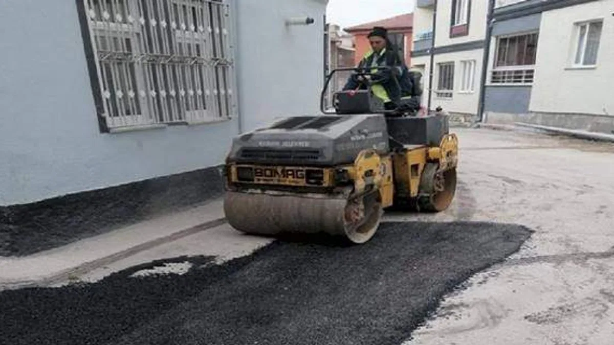 Kütahya'da soğuk yama başladı