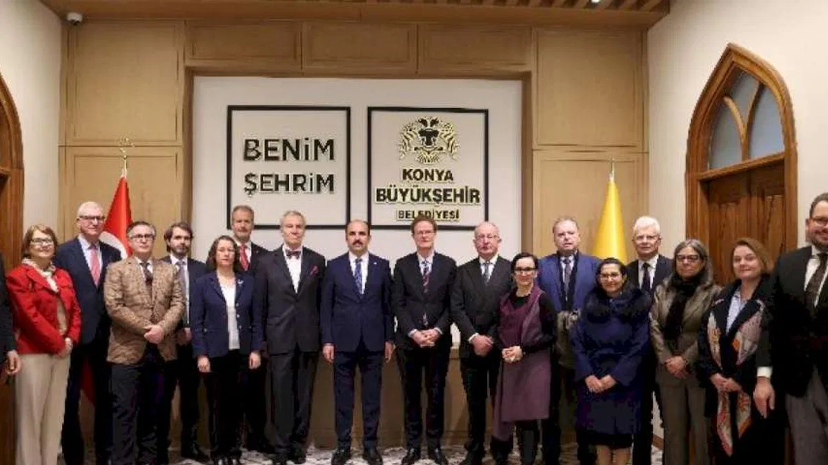 AB Büyükelçilerinden UCLG Başkanı Altay’a ziyaret
