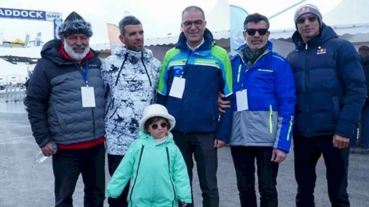 Kenan Sofuoğlu Snowcross'ta