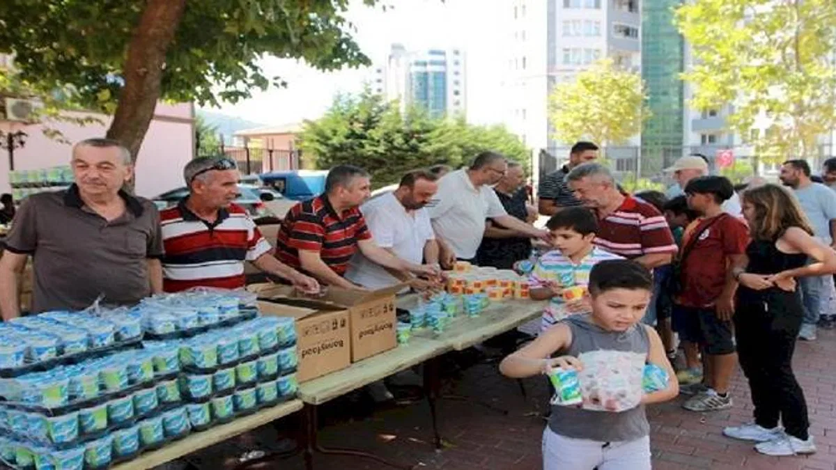Bursa'nın tarihi mahallesinde anlamlı hayır