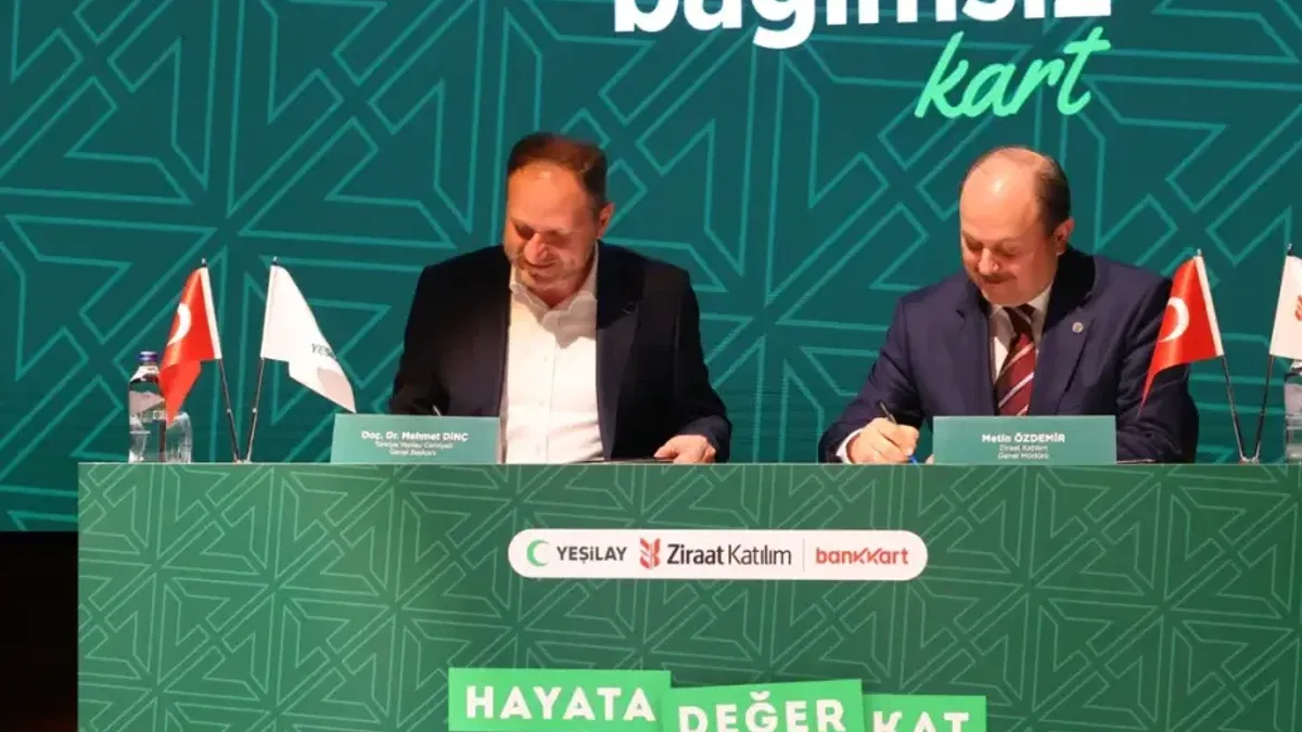 Ziraat Katılım ve Yeşilay’dan anlamlı iş birliği