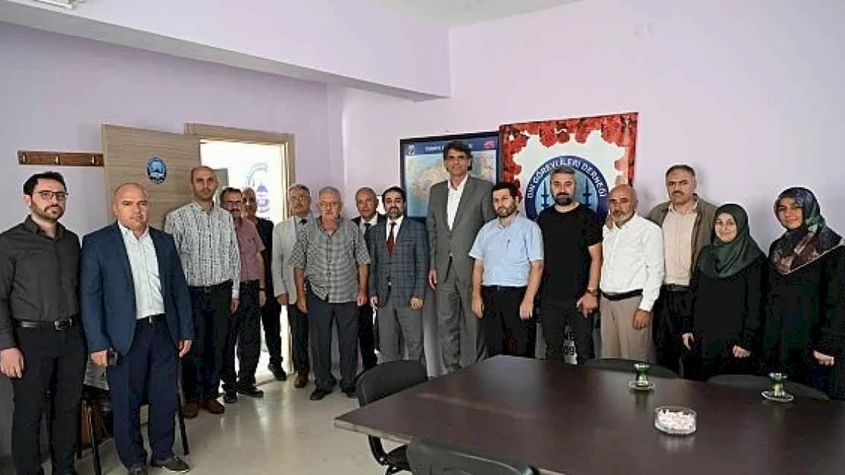 Başkan Kocaman'dan İlçe Müftüsüne Ziyaret