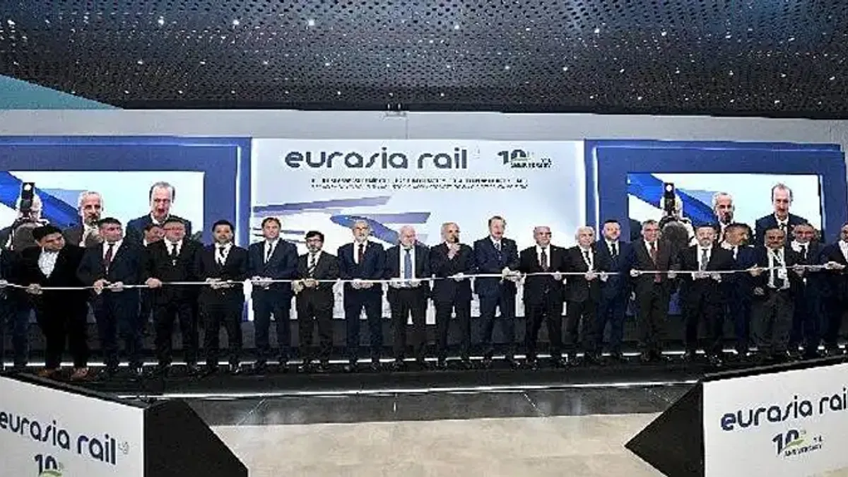 Demiryolu Sektörünün Buluşma Noktası Eurasia Rail Kapılarını Açtı