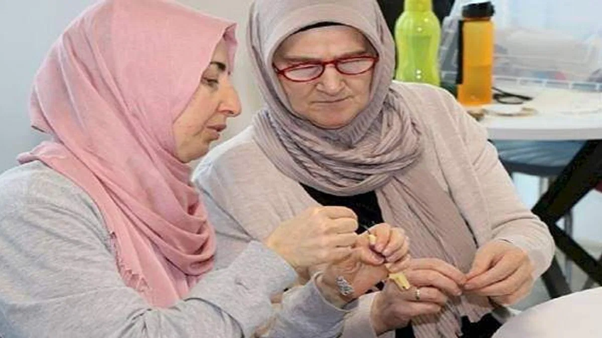 Anne Şehir'den Punch tekniği ile nakış