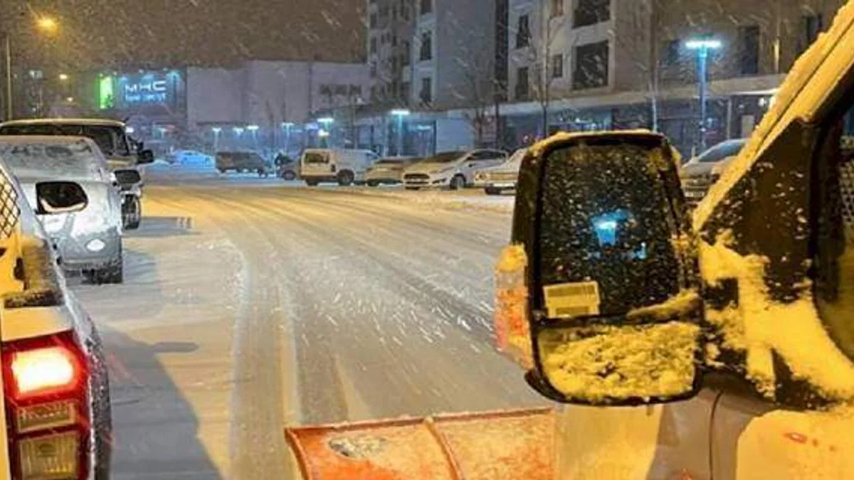 Nevşehir Belediyesi'nden karla mücadele