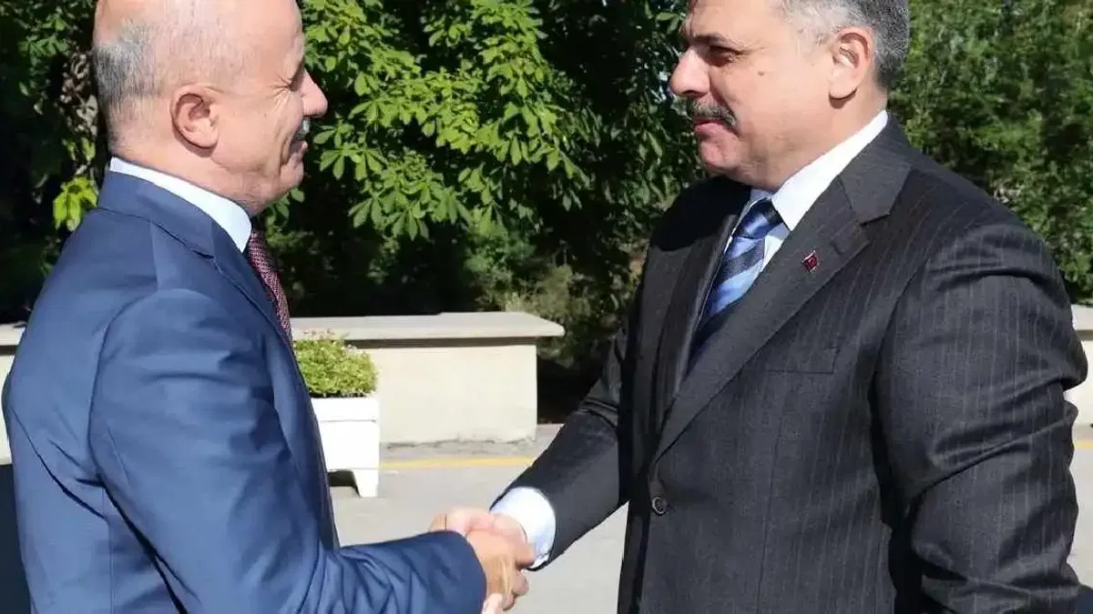 İçişleri Bakanı Çiftçi'den YÖK ziyareti