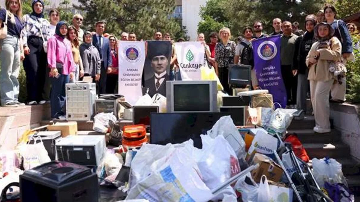 30 Bin Ton Elektronik Atık Geri Dönüşüme Kazandırıldı