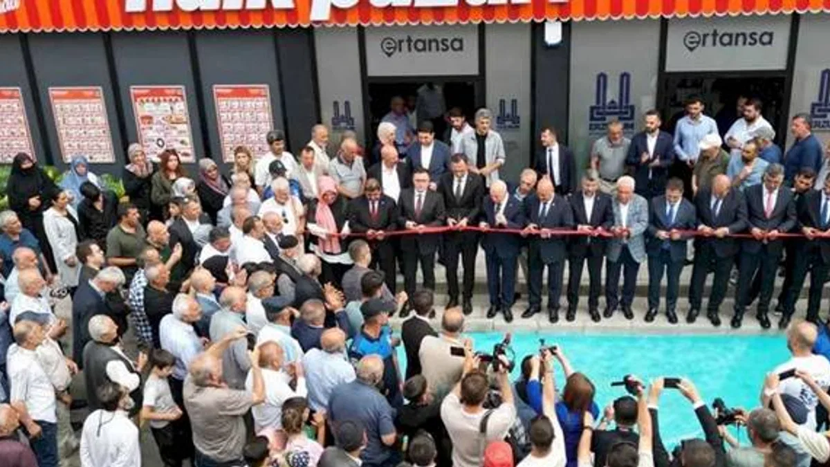 Erzurum'da 'Halk Pazarı' beşinci şubesini açtı