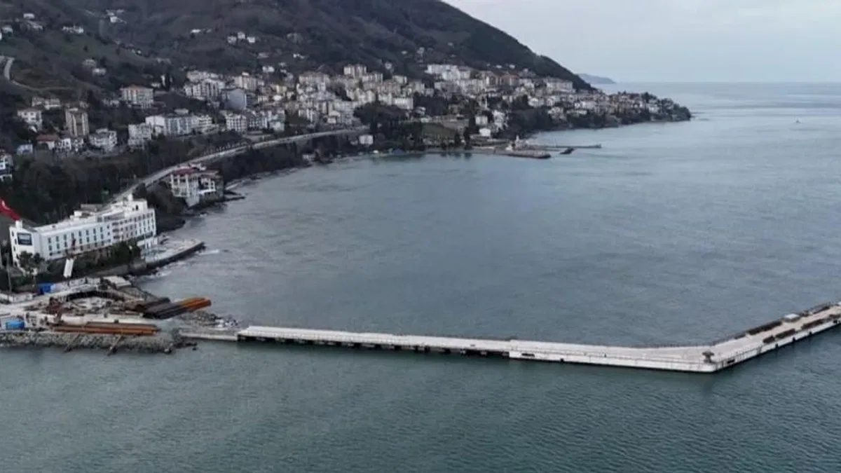 Ordu'da 'Atatürk Rıhtımı' yenileniyor