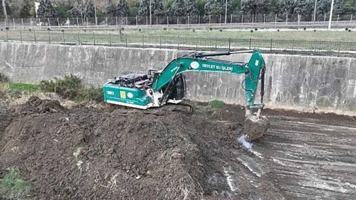 Dilderesi Islah Projesi Hızla Başladı
