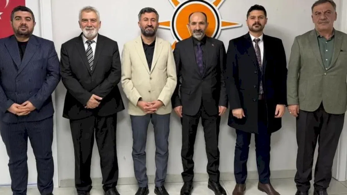 Ağrı Amatör Spor Kulüpleri'nden AK Parti'ye ziyaret