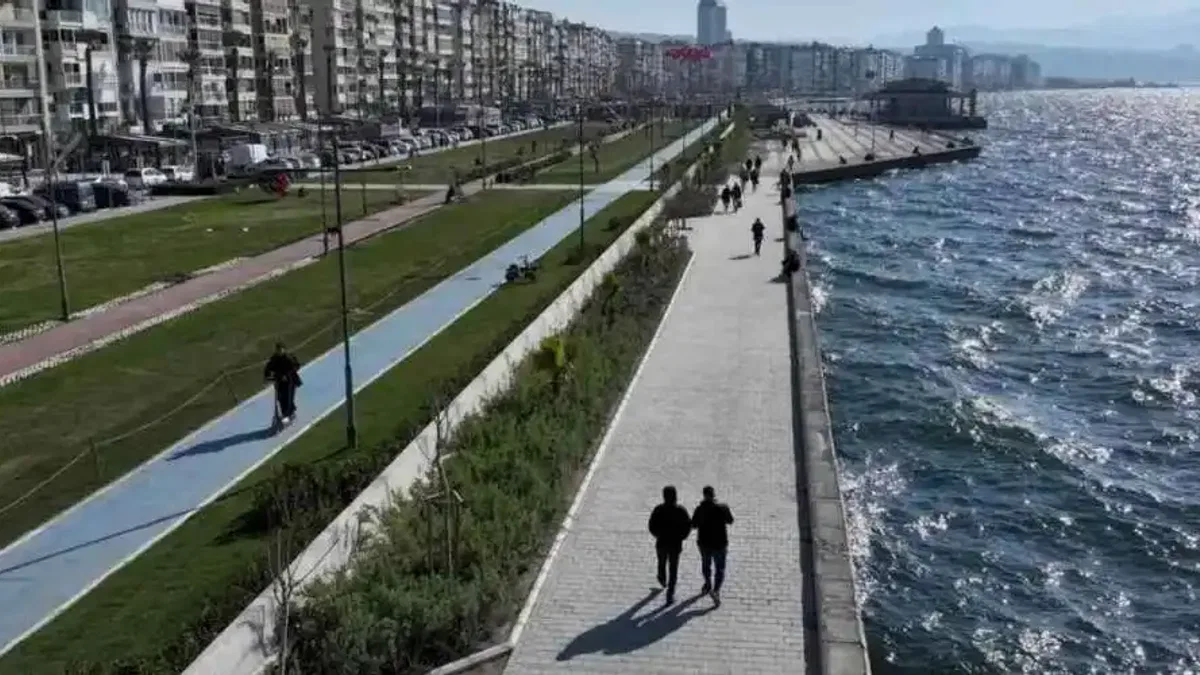 İzmir Kordon hem güvenli, hem daha yeşil