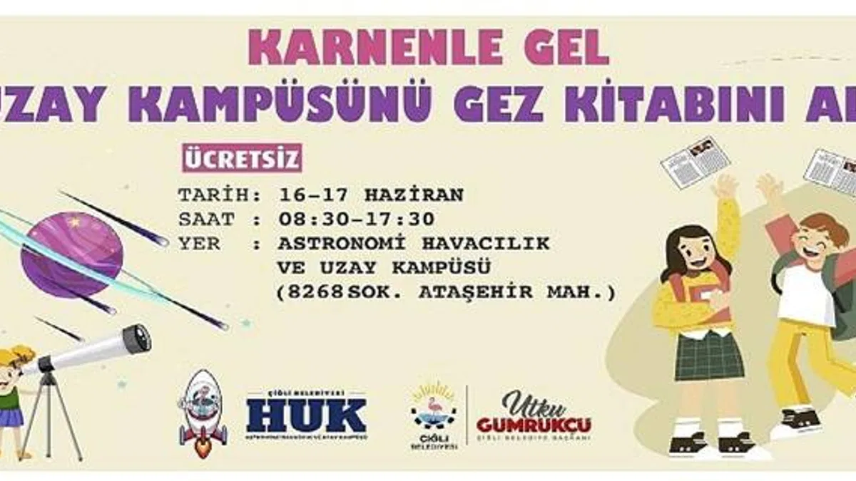 Çiğli Belediyesi'nden Öğrencilere Karne Hediyesi