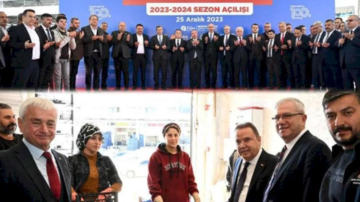 Hal sezonu açıldı