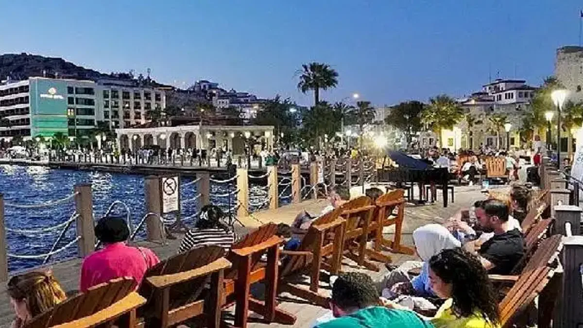 Gün batımları Çeşme'de bir başka güzel