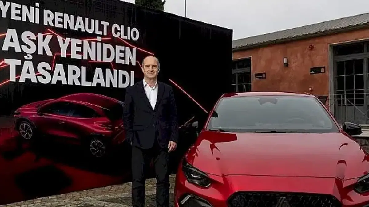 Türkiye'nin en çok satan otomobili Clio, yeni nesliyle Türkiye'de