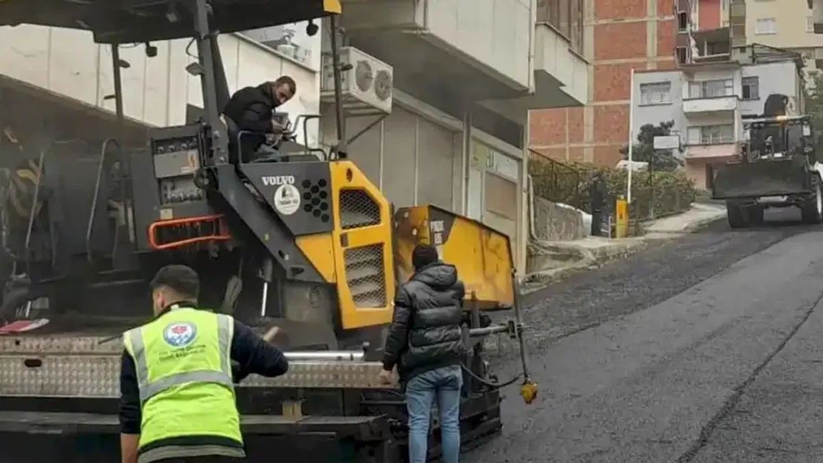 Trabzon’da kış öncesi yol çalışmaları hızlandı