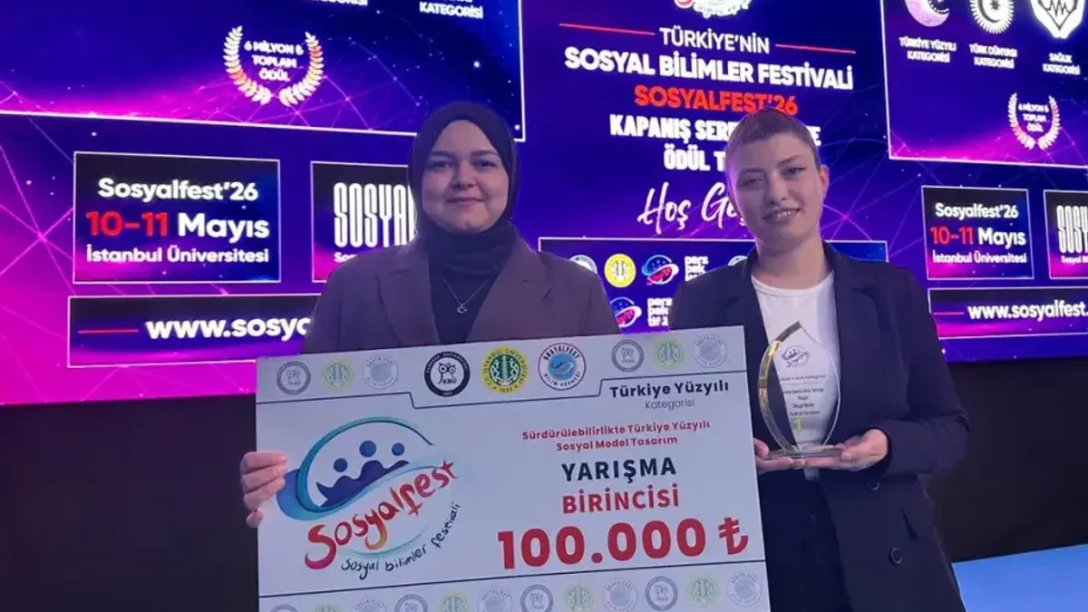 Konya'da Sosyal İnovasyon Ajansı 'SosyalFest'te Türkiye birincisi