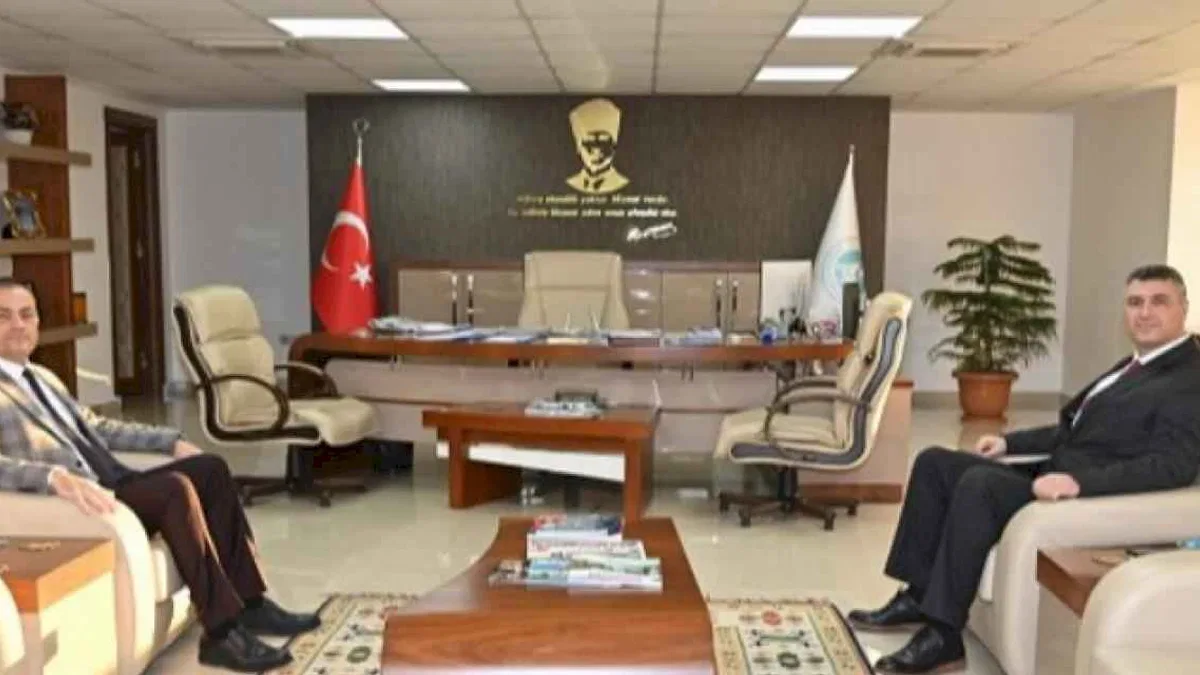 AFAD Manisa İl Müdürü’nden MASKİ’ye veda ziyareti