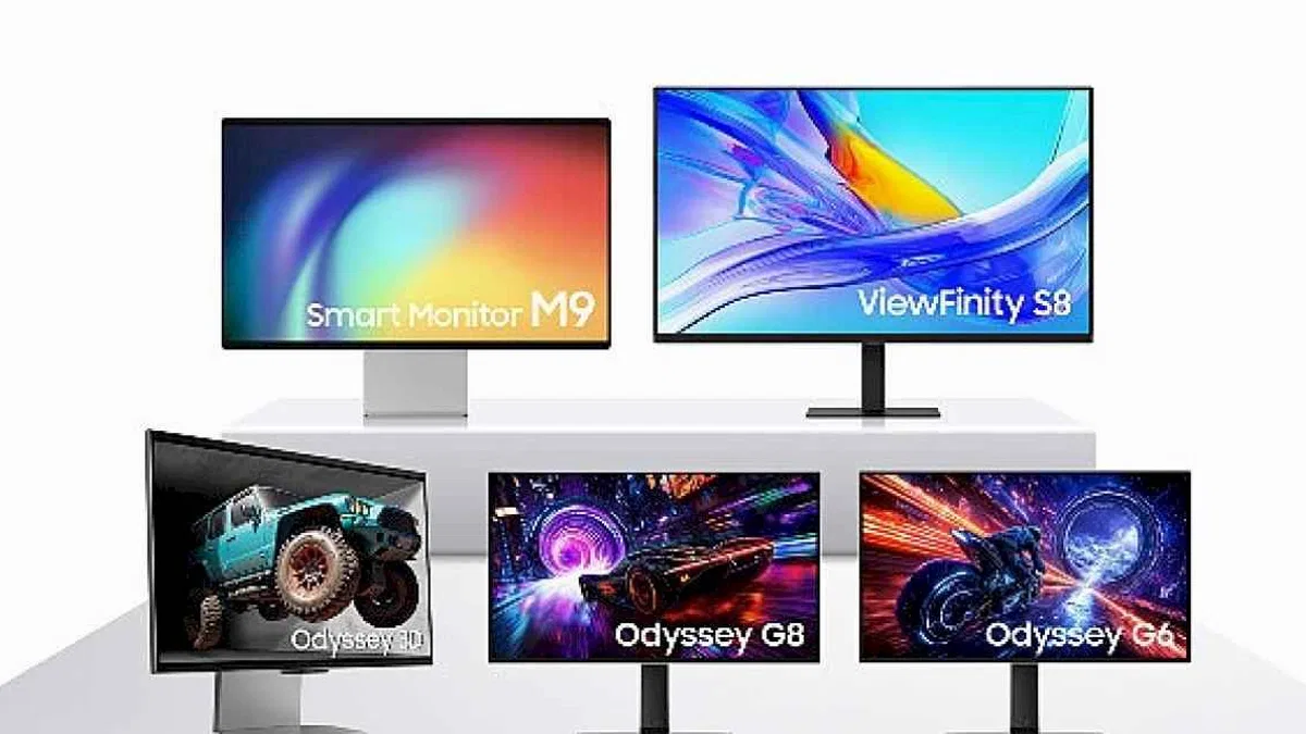 Samsung'un yapay zekâ özellikli yeni monitörleri CES 2025'te sahneye çıktı