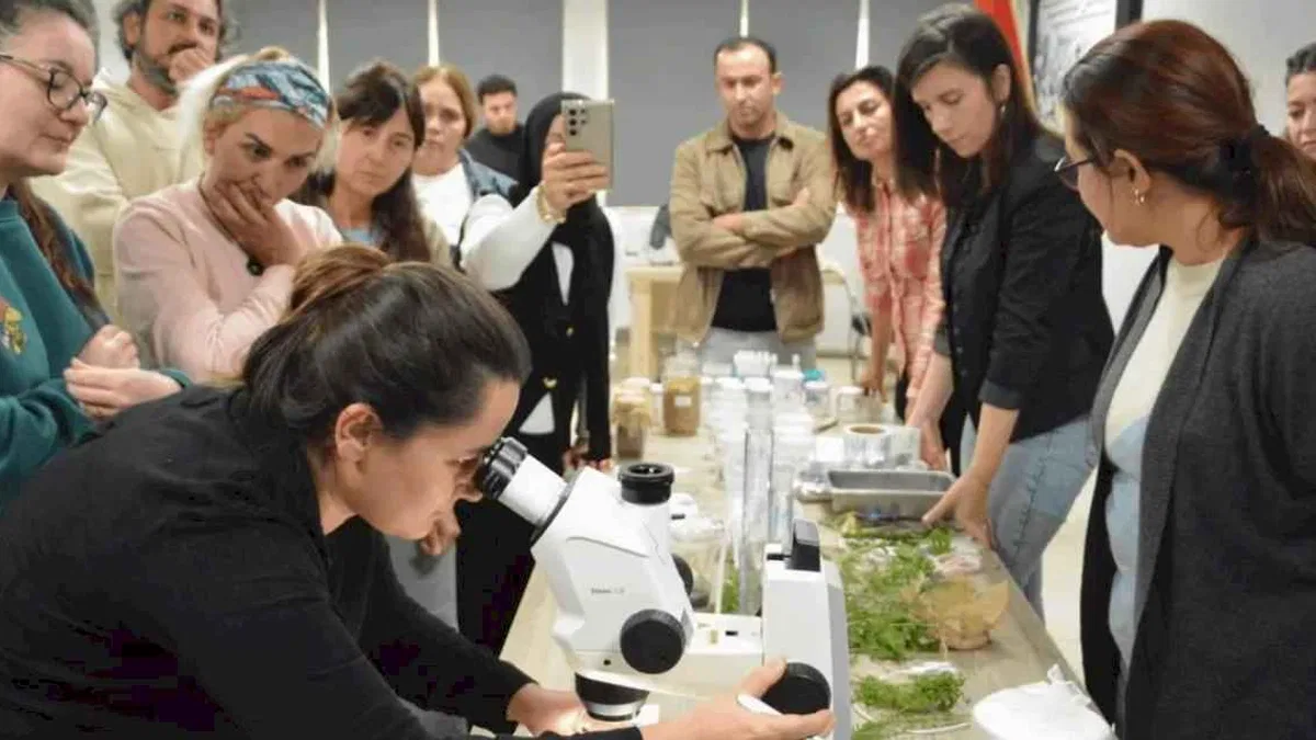Balıkesir’de 30 kursiyer bitki doku kültürü eğitimi aldı