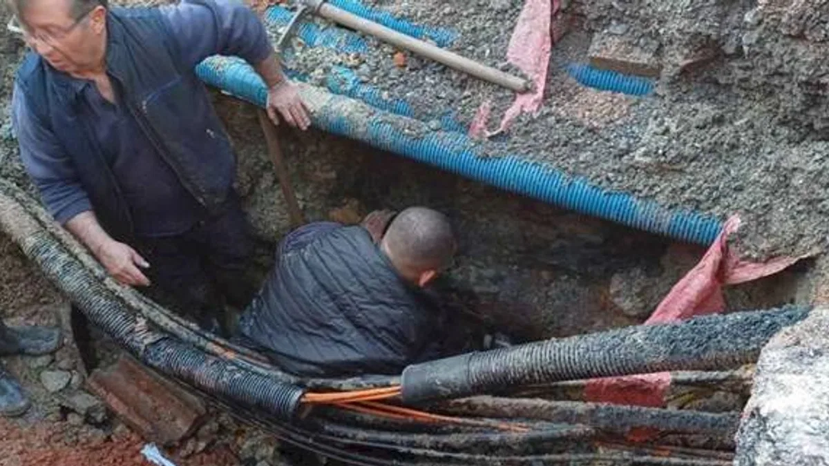 Balıkesir Ayvalık'ta BASKİ'den zorlu koşullarda hizmet