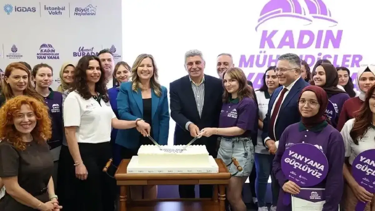 İstanbul'da kadın mühendislerine destek