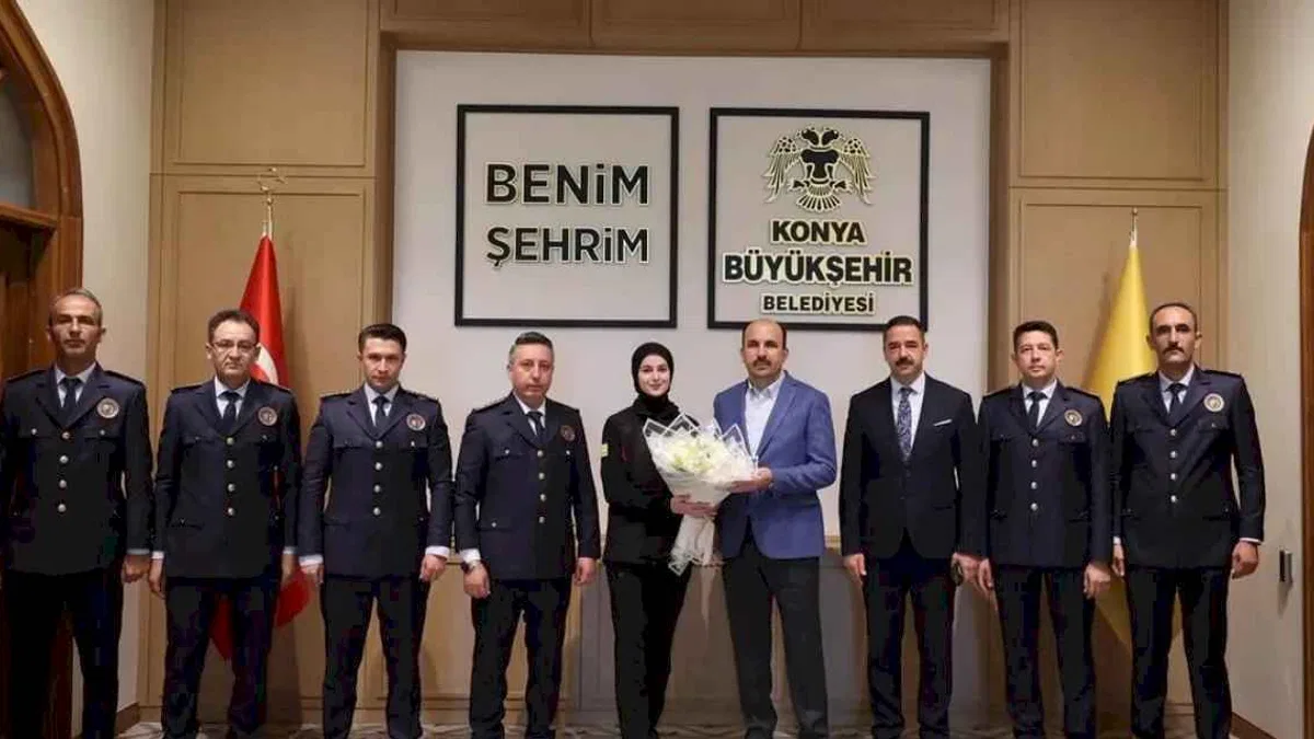 Konya İtfaiyesi'nden Başkan Altay'a ziyaret