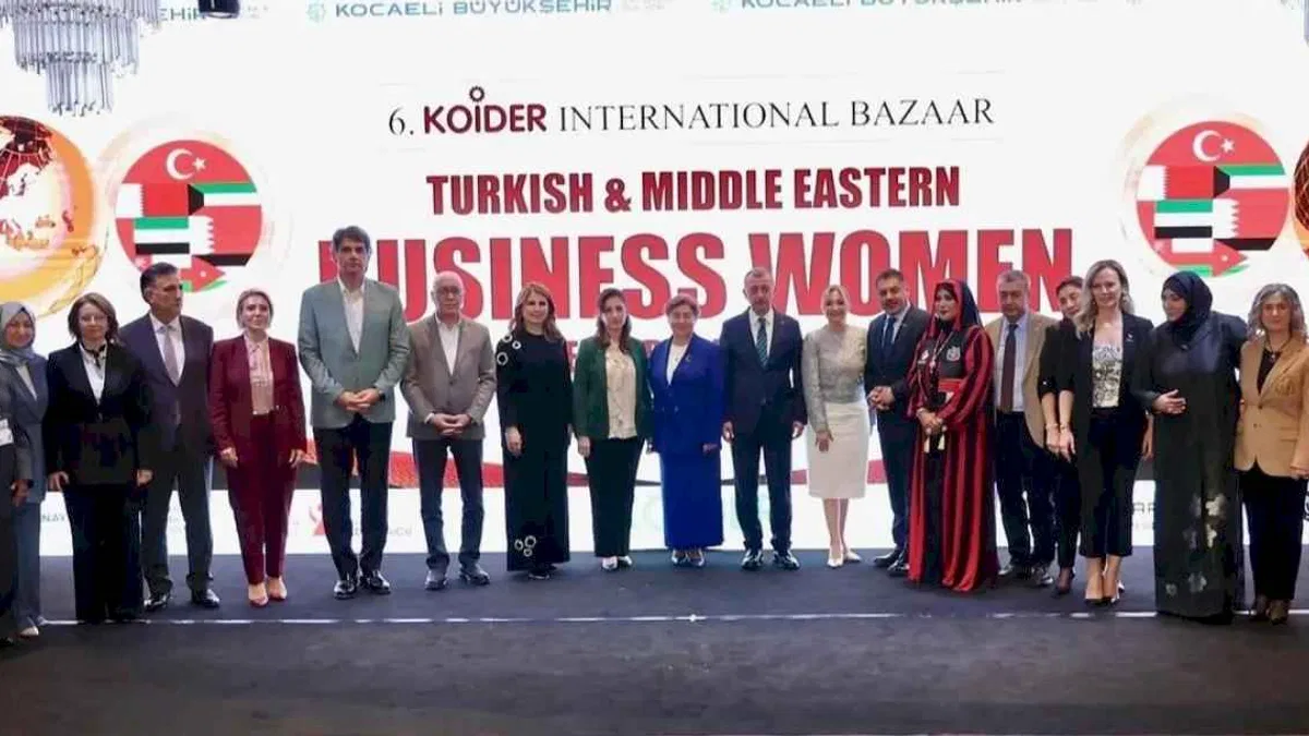 30 ülkeden iş kadınları KOİDER Bazaar'da buluştu