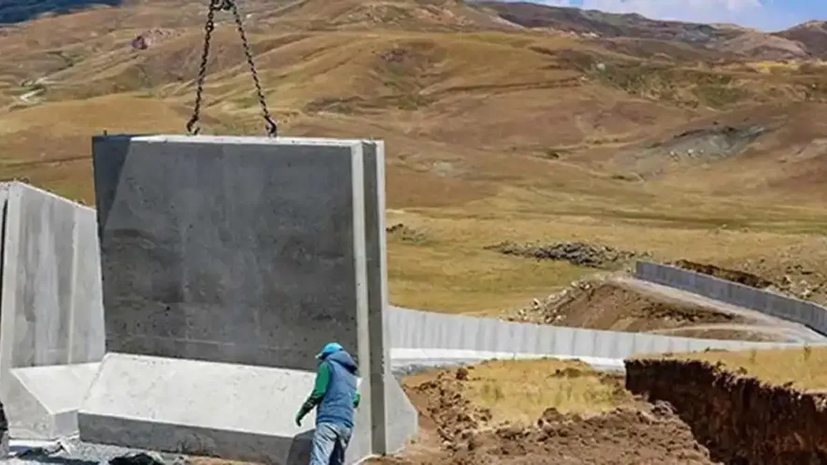 Sınır duvarında sona yaklaşıldı