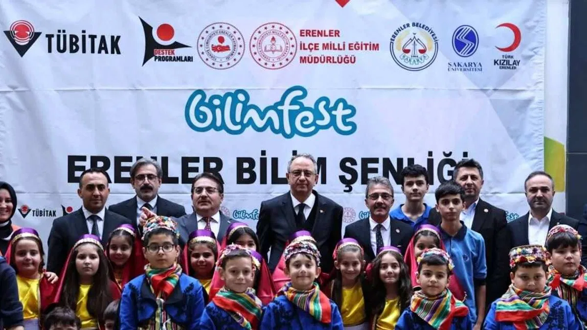 Sakarya'da Erenler Bilim Şenliği kapılarını açtı
