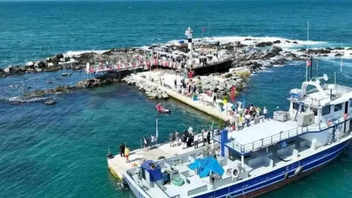 Ordu’da Fatsa Fener Adası’na yeni sosyal tesis
