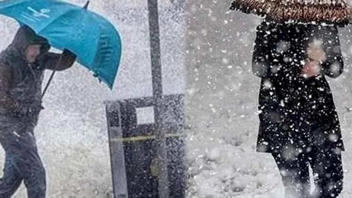 Orta Karadeniz ve İç Anadolu'da 'kar' uyarısı!