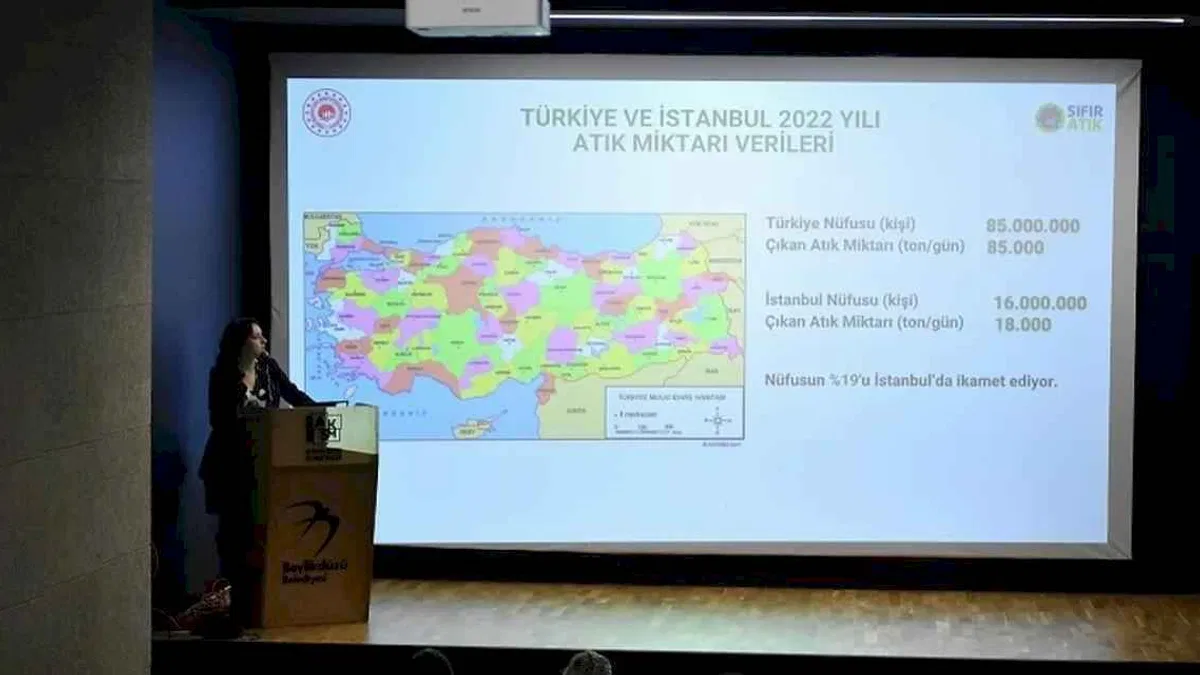 İstanbul Beylikdüzü'nde site yöneticilerine 'sıfır atık' eğitimi