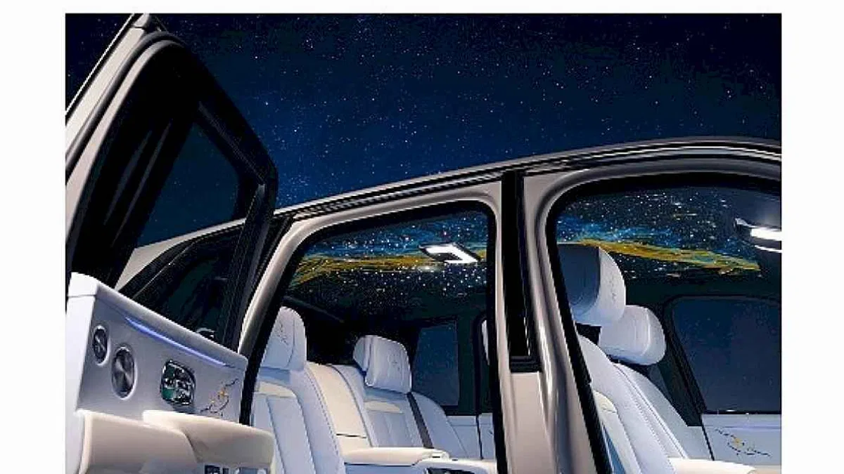 Rolls-Royce'dan uzayın dramasını kutlayan eşsiz tasarım; Cullinan Cosmos