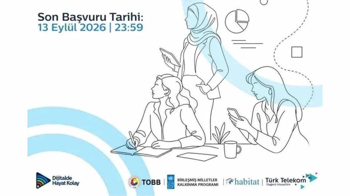 20 kadın girişimciye 3 milyon TL hibe